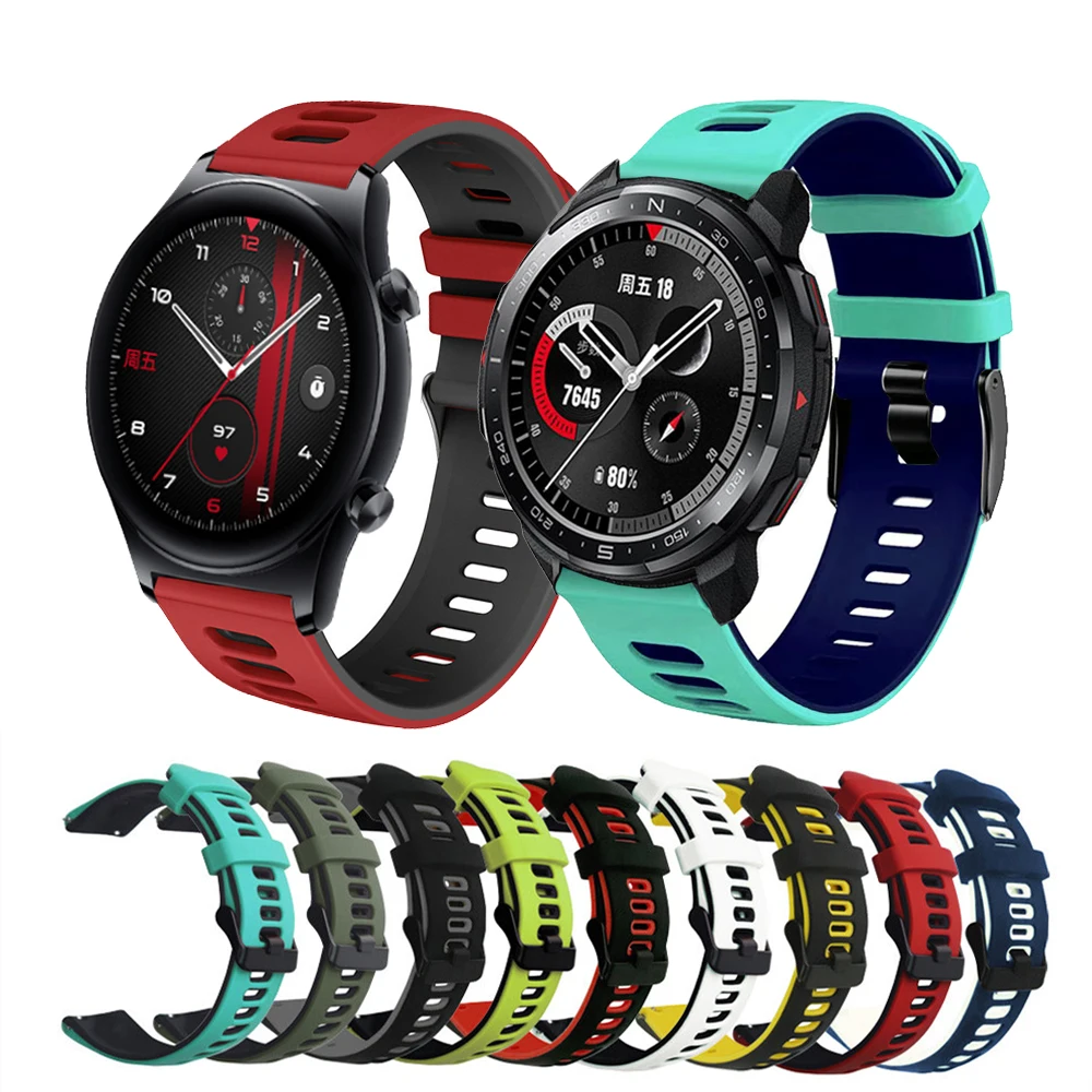 For Honor Watch GS Pro Smart Watch Strap 22mm Silicone Sport Watchband For Honor Watch GS 3/Magic 2 46mm/Huawei GT 2 2E Bracelet
For Honor Watch GS Pro Smart Watch Strap 22mm Silicone Sport Watchband For Honor Watch GS 3/Magic 2 46mm/Huawei GT 2 2E Bracelet