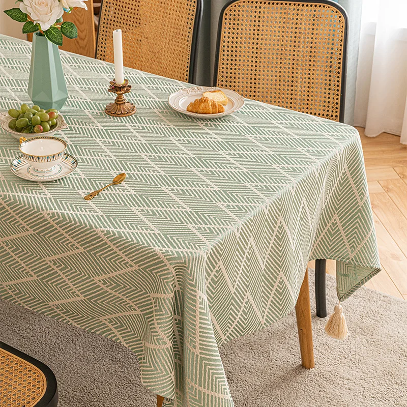 Nordic ins style dining table fabric with high-end Japanese style fresh cotton and linen coffee table
Nordic ins style dining table fabric with high-end Japanese style fresh cotton and linen coffee table