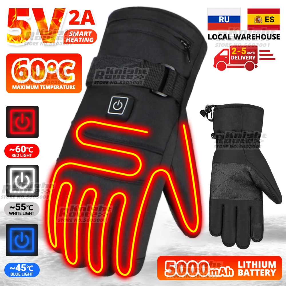 Heated Gloves Thermal Women Men USB Electric Heating Gloves Skiing Motorcycle Water-resistant Warm Cycling Thermal Gloves 2022
Heated Gloves Thermal Women Men USB Electric Heating Gloves Skiing Motorcycle Water-resistant Warm Cycling Thermal Gloves 2022