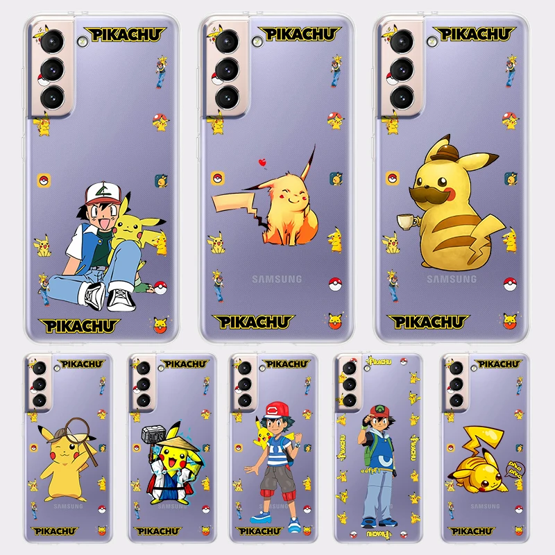 Cool Cartoon Pikachu for Samsung Galaxy S22 S21 S20 Ultra Plus Pro S10 S9 S8 S7 4G 5G Soft TPU Transparent Phone Case Coque Capa
Cool Cartoon Pikachu for Samsung Galaxy S22 S21 S20 Ultra Plus Pro S10 S9 S8 S7 4G 5G Soft TPU Transparent Phone Case Coque Capa