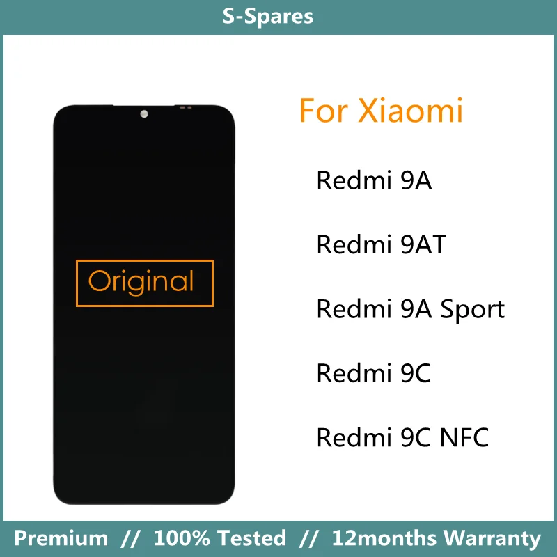 Оригинальный экран A +++ для Xiaomi Redmi 9A 9AT 9C, сменный ЖК-дисплей с дигитайзером для Redmi 9C NFC 9A, спортивный ЖК-дисплей с бесплатными подарками
Оригинальный экран A +++ для Xiaomi Redmi 9A 9AT 9C, сменный ЖК-дисплей с дигитайзером для Redmi 9C NFC 9A, спортивный ЖК-дисплей с бесплатными подарками