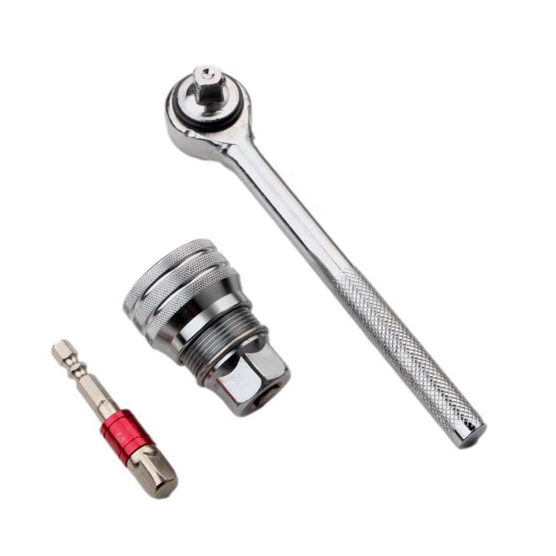 Universal Wrench Socket Ratchet Wrench All-Fitting Multi Drill Attachment Socket 3/8Inch Drive Wrench Repair Tools
Universal Wrench Socket Ratchet Wrench All-Fitting Multi Drill Attachment Socket 3/8Inch Drive Wrench Repair Tools