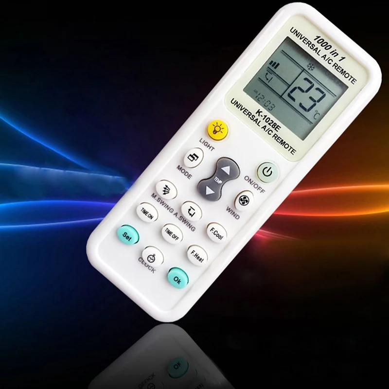2023 New Universal K-1028E Latest 1000 In 1 AC Remote Control For Air Conditioner Condition LCD A/C Muli Remote Controller
2023 New Universal K-1028E Latest 1000 In 1 AC Remote Control For Air Conditioner Condition LCD A/C Muli Remote Controller