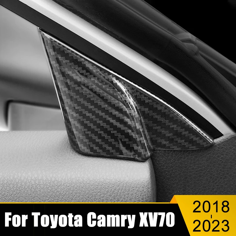 ABS Car Inner A Pillar Door Stereo Audio Speaker Cover Case Trim Stickers Accessories For Toyota Camry XV70 2018-2021 2022 2023
ABS Car Inner A Pillar Door Stereo Audio Speaker Cover Case Trim Stickers Accessories For Toyota Camry XV70 2018-2021 2022 2023
