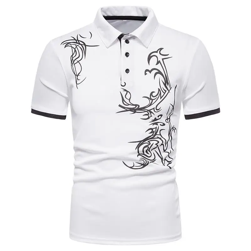 Fashion Summer Men Short Sleeve Print Polo Shirt , Men Simple Style Sport Casual Polo Shirt , 6 Color .
Fashion Summer Men Short Sleeve Print Polo Shirt , Men Simple Style Sport Casual Polo Shirt , 6 Color .