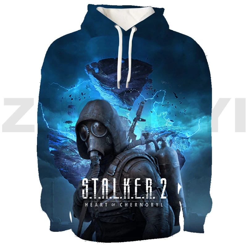 

Shooting War Game S.T.A.L.K.E.R. 2 Heart of Camouflage Army 3D Hoodies Fashion Women Anime Pullovers Stalker 2 Mens Sweatshirts