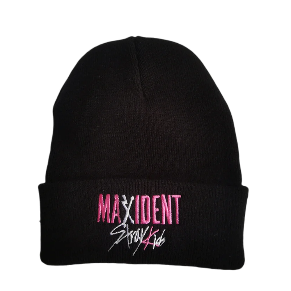 Stray kids Maxident Hat SKZ maxident Embroidery knit Beanie Winter Thermal hats Round 38cm-72cm
Stray kids Maxident Hat SKZ maxident Embroidery knit Beanie Winter Thermal hats Round 38cm-72cm