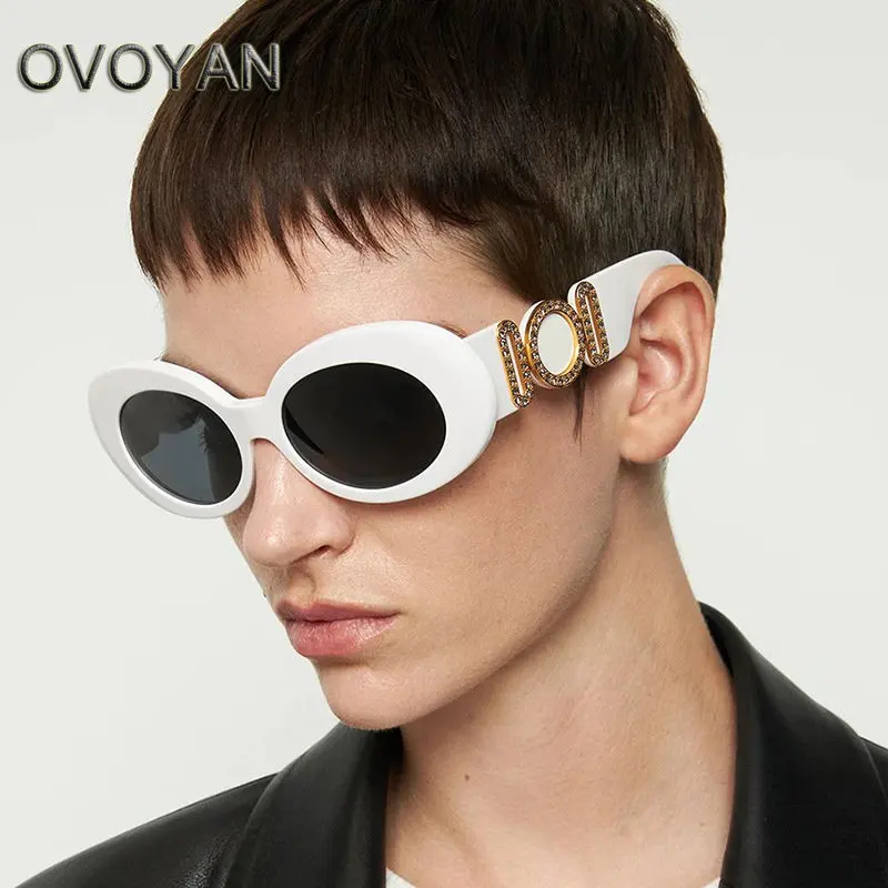 OVOYAN 2023 Luxury Retro Sunglasses Men Oversized Oval Glasses For Men/Women Vintage Brand Lentes Round Classic Gafas De Sol
OVOYAN 2023 Luxury Retro Sunglasses Men Oversized Oval Glasses For Men/Women Vintage Brand Lentes Round Classic Gafas De Sol