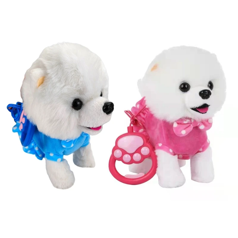 Realistic Walking Dog Singing Puppy Toy Electronic Plush Pet Puppy Leash Dog Toy
Realistic Walking Dog Singing Puppy Toy Electronic Plush Pet Puppy Leash Dog Toy