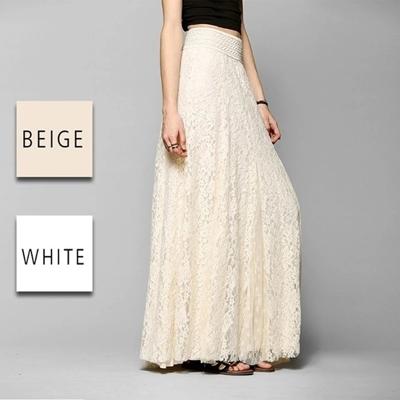 Europe And America Women Skirts Slim Slim High Waist Hollow Out Lace Solid Color Patchwork Skirt Big Umbrella Plus Size
Europe And America Women Skirts Slim Slim High Waist Hollow Out Lace Solid Color Patchwork Skirt Big Umbrella Plus Size