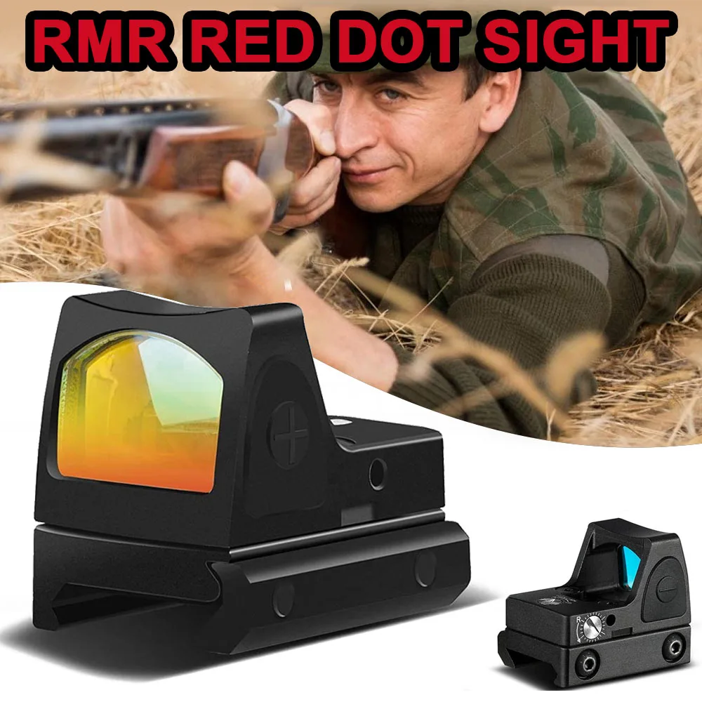 Коллиматор RMR Red Dot, прицел для Вивера 20 мм, для страйкбола, охоты, голографический
Коллиматор RMR Red Dot, прицел для Вивера 20 мм, для страйкбола, охоты, голографический