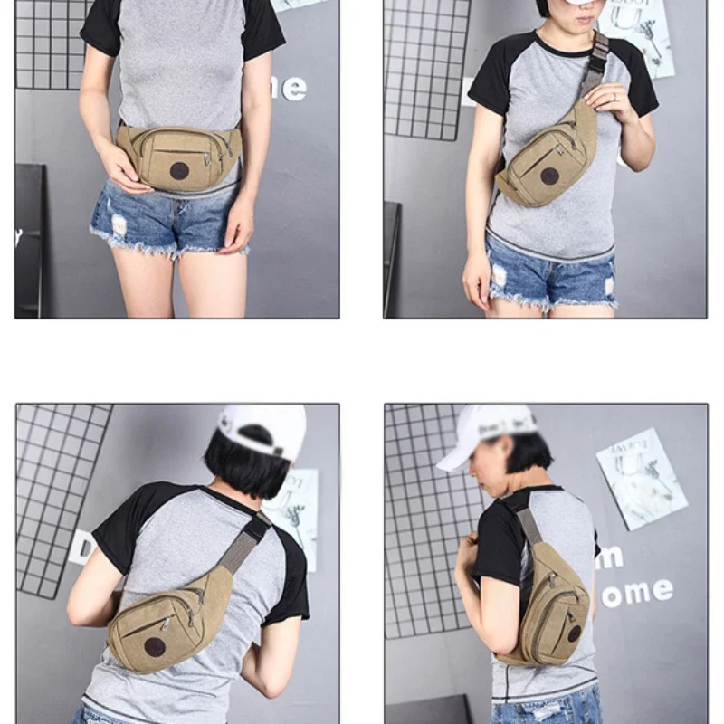 Bag Chest Multi-compartment Waist Mobile Canvas Men's Phone Sports Small Fitness Bag Bag Bag Cloth Multi-functional Bag Wallet
Bag Chest Multi-compartment Waist Mobile Canvas Men's Phone Sports Small Fitness Bag Bag Bag Cloth Multi-functional Bag Wallet