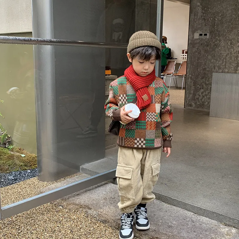 Boys Christmas Sweaters Autumn Winter 2022 Children's Wool Thick Pullover Sweater Clothing for Baby Girls Kids Tops Costume 9Y
Boys Christmas Sweaters Autumn Winter 2022 Children's Wool Thick Pullover Sweater Clothing for Baby Girls Kids Tops Costume 9Y