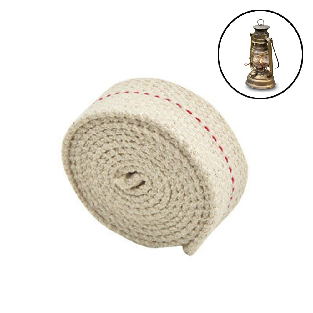 10M Strong Flat Cotton Core For Kerosene Burner Stove Lighting Oil Lantern Oil Lamp Roll Making DIY Accessory
10M Strong Flat Cotton Core For Kerosene Burner Stove Lighting Oil Lantern Oil Lamp Roll Making DIY Accessory
