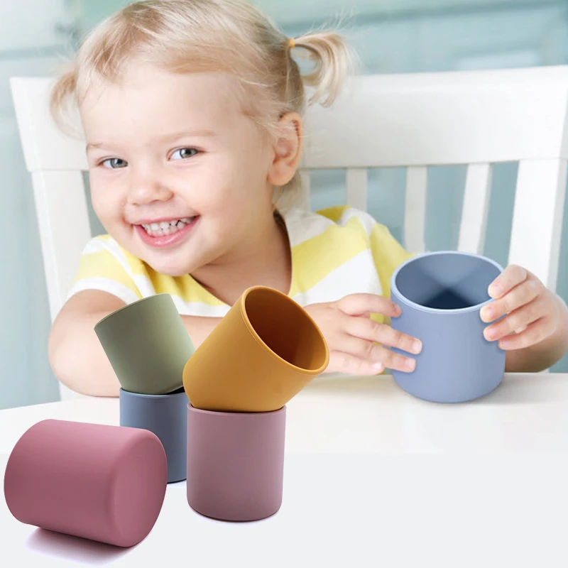 Silicone Baby Water Bottle Portable Color Infant Snack Cup Anti Scalding Food Grade Water Cups Learn To Drink Cup for Children
Silicone Baby Water Bottle Portable Color Infant Snack Cup Anti Scalding Food Grade Water Cups Learn To Drink Cup for Children