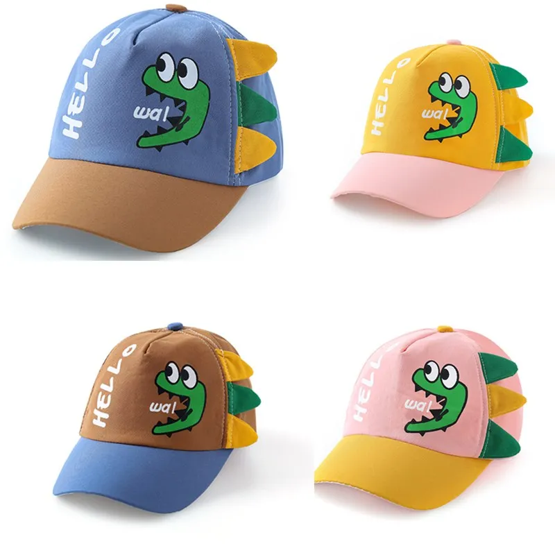 Baby Boy Hat Cotton Cartoon Dinosaur Plaid Snapback Baseball Cap Infant Toddler Kids Girl Adjustable Hats Baby Accessories
Baby Boy Hat Cotton Cartoon Dinosaur Plaid Snapback Baseball Cap Infant Toddler Kids Girl Adjustable Hats Baby Accessories
