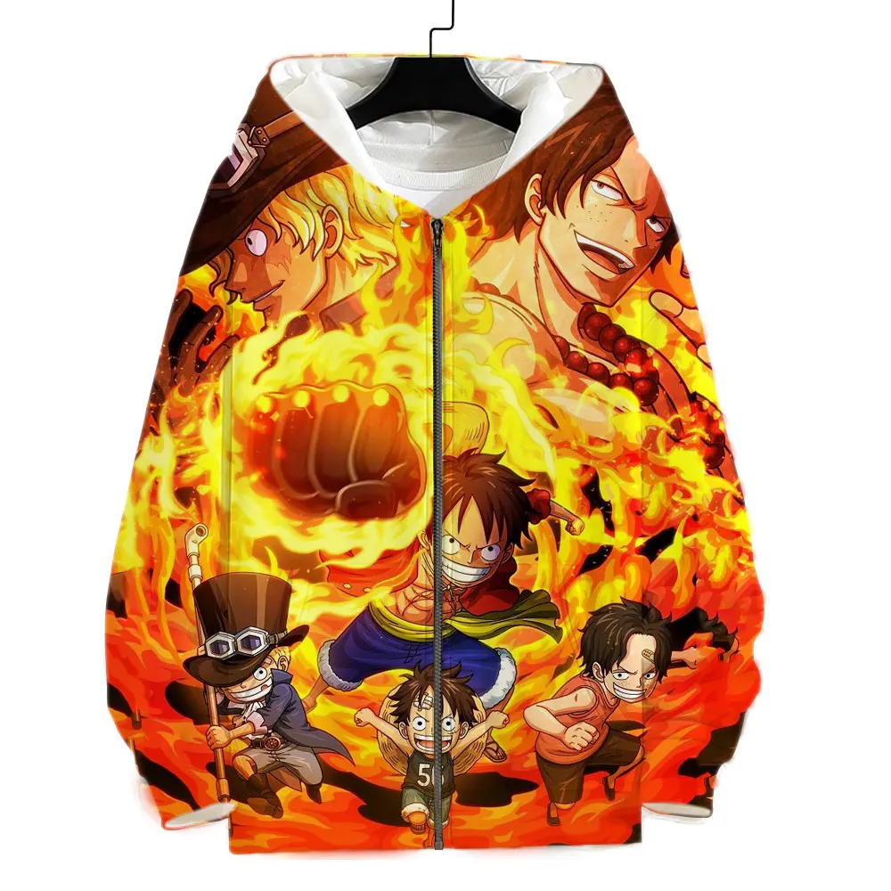 Men Oversized Sweatshirt Bandai One Piece 3D Print Cool Women Zip Up Hoodies Spring Luffy Cartoon Anime Men's Jacket Coat
Men Oversized Sweatshirt Bandai One Piece 3D Print Cool Women Zip Up Hoodies Spring Luffy Cartoon Anime Men's Jacket Coat