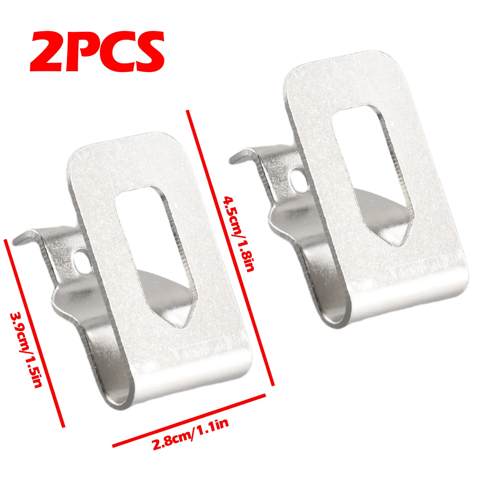 For De-Walt 2pcs Electric Drill Belt Clip Hooks For-DeWalt 18V 20V Drill Driver N268241 N169778 DCD980 Wrench Accessories
For De-Walt 2pcs Electric Drill Belt Clip Hooks For-DeWalt 18V 20V Drill Driver N268241 N169778 DCD980 Wrench Accessories
