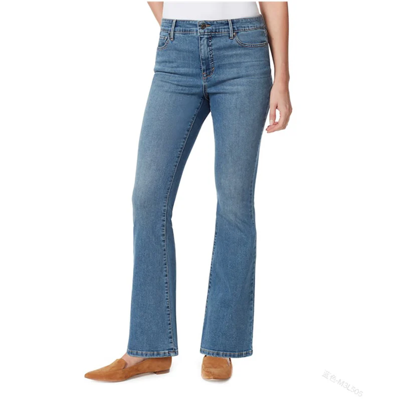 Women Casual Fashion Flare Jeans Long Trousers Wide Leg Pants Streetwear Women Vintage High Waist Stretchy Denim Pants
Women Casual Fashion Flare Jeans Long Trousers Wide Leg Pants Streetwear Women Vintage High Waist Stretchy Denim Pants