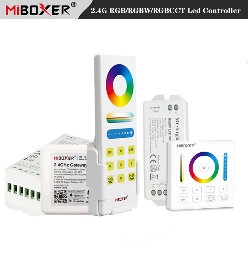 Контроллер светодиодной ленты Miboxer RGB/RGBW/RGBCCT, 2,4G, пульт дистанционного управления B0/FUT043A/FUT044A/FUT045A/FUT088/FUT043/FUT044/FUT045
Контроллер светодиодной ленты Miboxer RGB/RGBW/RGBCCT, 2,4G, пульт дистанционного управления B0/FUT043A/FUT044A/FUT045A/FUT088/FUT043/FUT044/FUT045