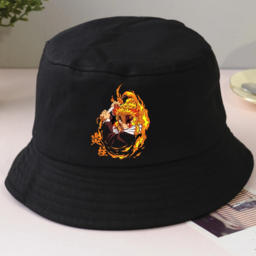 Unisex Anime Bucket Hat Demon Slayer Rengoku Kyoujuro Casual Fashion Sunscreen Spring and Autumn Beach
Unisex Anime Bucket Hat Demon Slayer Rengoku Kyoujuro Casual Fashion Sunscreen Spring and Autumn Beach