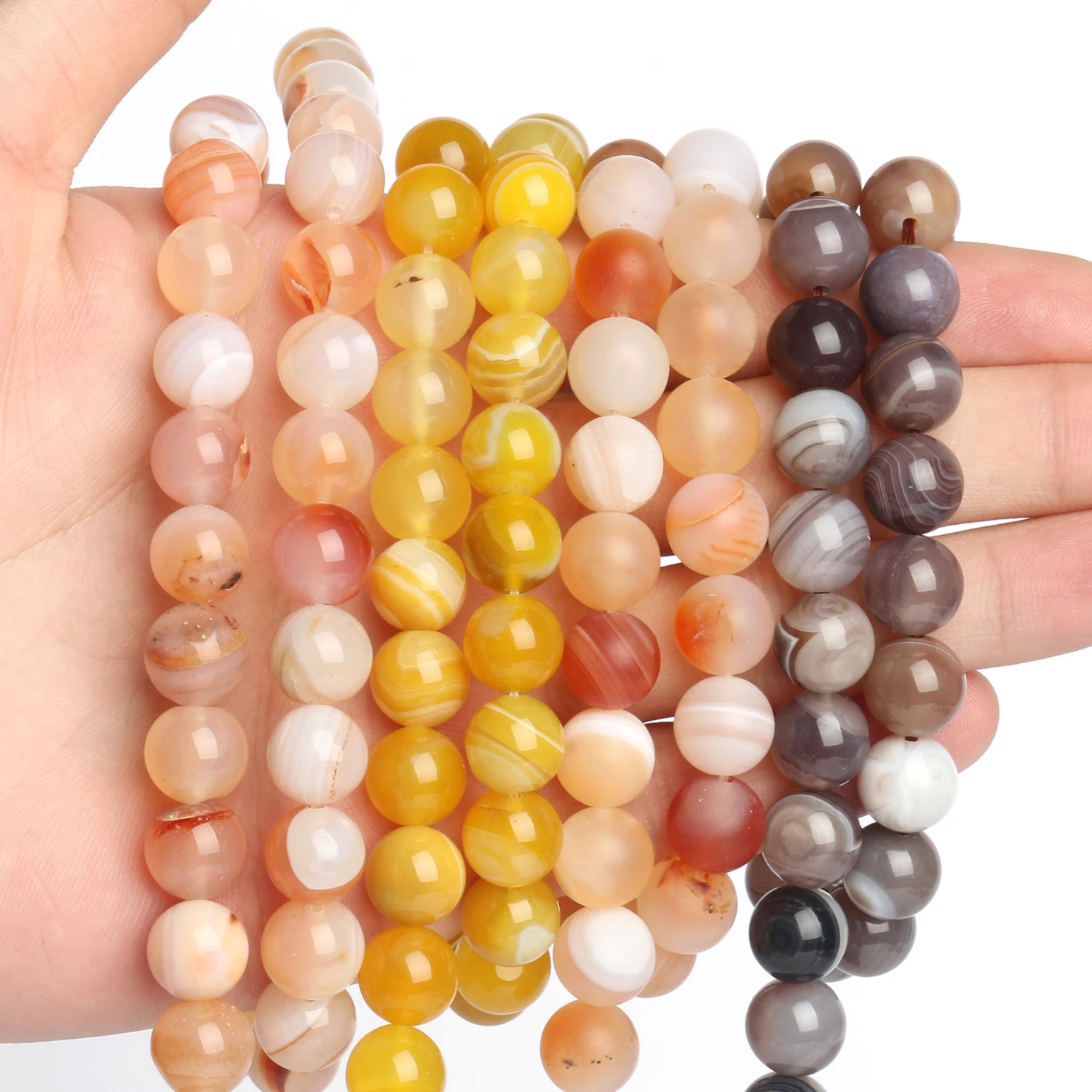 Natural Stone Sardonyx Beads 6/8/10mm Agate Onyx Round Loose Spacer Beads for Jewelry Making Handmade Diy Bracelet Necklace 15''
Natural Stone Sardonyx Beads 6/8/10mm Agate Onyx Round Loose Spacer Beads for Jewelry Making Handmade Diy Bracelet Necklace 15''