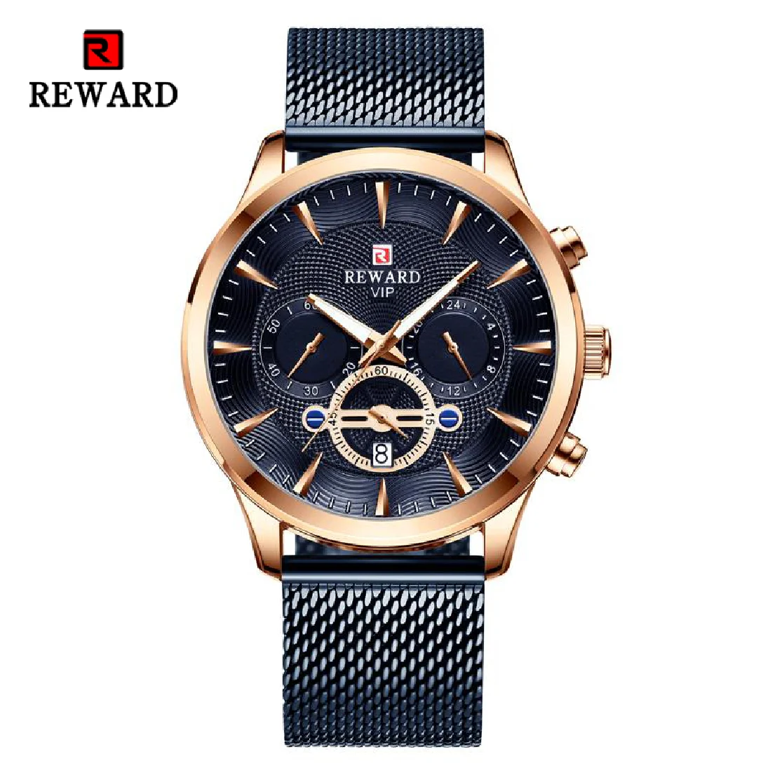 REWARD Men's Wrist Watch Fashion Chronograph Waterproof Sport Quartz Watch Top Brand Luxury Boyfriend Gift Wristwatch for Men
REWARD Men's Wrist Watch Fashion Chronograph Waterproof Sport Quartz Watch Top Brand Luxury Boyfriend Gift Wristwatch for Men