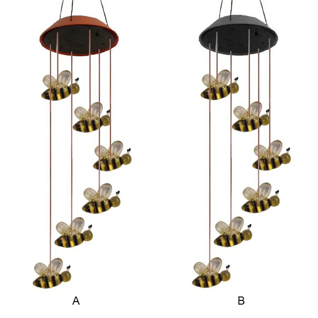 LED Wind Chimes Lights Outdoor Hanging Light Landscape Lighting Cute Plain-Dyed Wind-Bell Figurine Lamp Yard Decor
LED Wind Chimes Lights Outdoor Hanging Light Landscape Lighting Cute Plain-Dyed Wind-Bell Figurine Lamp Yard Decor