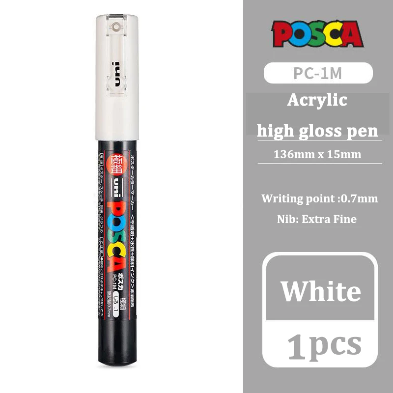 Uni POSCA белые маркеры
Uni POSCA белые маркеры