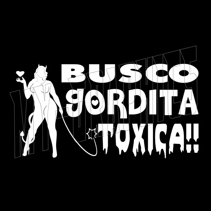 S52430# No Background 24cm "BUSCO GORDITA TOXICA" Car Stickers Vinyl Decal Pegatinas Para Coche Car Accessories
S52430# No Background 24cm "BUSCO GORDITA TOXICA" Car Stickers Vinyl Decal Pegatinas Para Coche Car Accessories