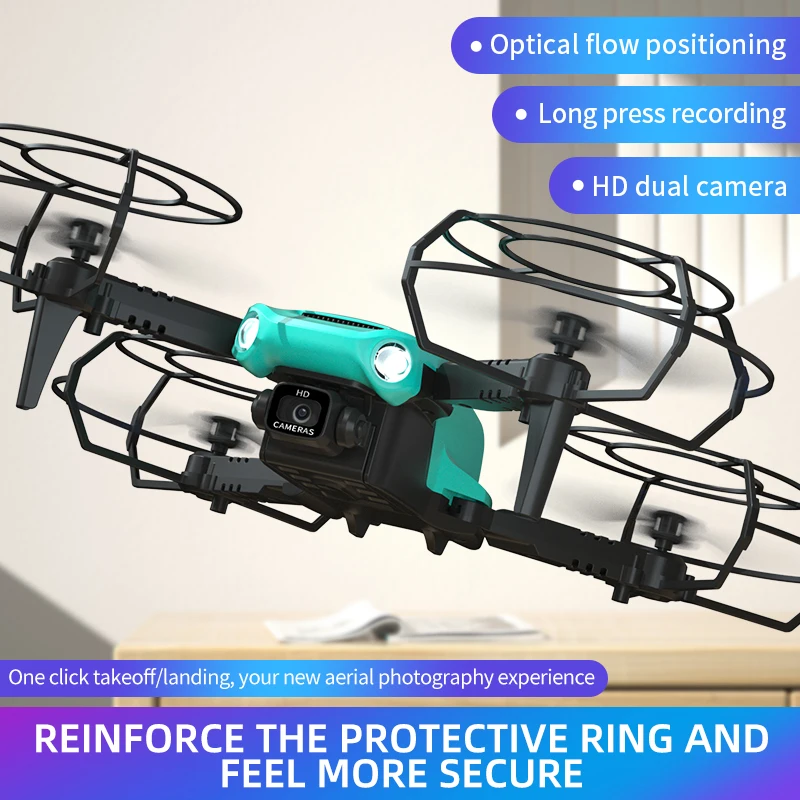 

JJRC H111 RC Drone 2.4Ghz WiFi FPV 4K Dual HD Cameras Altitude Hold One-Key-Return Foldable RC Quadcopter Helicopter Gift Toy