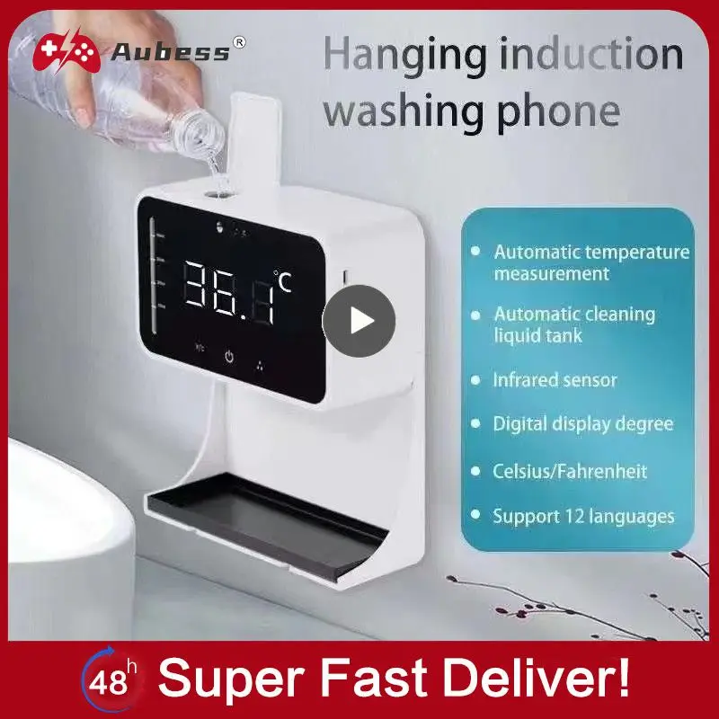 2/3/5PCS Automatic Infrared Sensor Thermometer Washing Hands Free Hand Sanitizer All-in-one Measuring Machine Soap Gel Dispenzer
2/3/5PCS Automatic Infrared Sensor Thermometer Washing Hands Free Hand Sanitizer All-in-one Measuring Machine Soap Gel Dispenzer