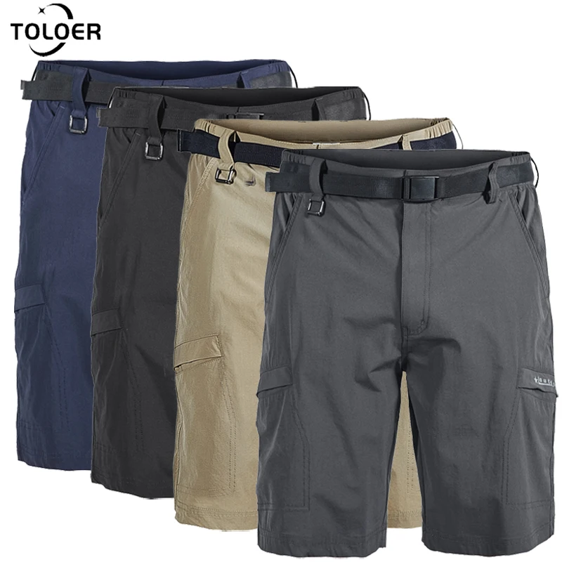 Summer Men's Quick Dry Shorts Nylon Fabric Casual Hiking Pants Men Sports Pants Elastic Multi-pockets Shorts Male Running Shorts
Summer Men's Quick Dry Shorts Nylon Fabric Casual Hiking Pants Men Sports Pants Elastic Multi-pockets Shorts Male Running Shorts