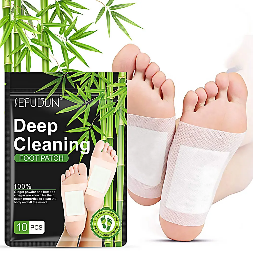 10Pcs/bag Detox Foot Patches Stress Relief Feet Deep Sleep Body Toxin Detoxification Cleaning Body Care Cleansing Natural Pad 
10Pcs/bag Detox Foot Patches Stress Relief Feet Deep Sleep Body Toxin Detoxification Cleaning Body Care Cleansing Natural Pad