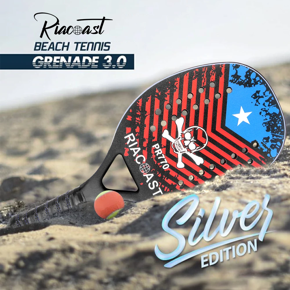 Riacoast Raquete Beach Tennis Grit Mat Face Soft EVA Memory Foam Core Full Carbono Red Ghost Head Racket
Riacoast Raquete Beach Tennis Grit Mat Face Soft EVA Memory Foam Core Full Carbono Red Ghost Head Racket