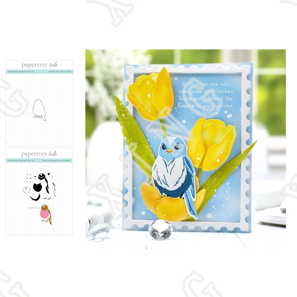 2022 Feathered Friends Mini Metal Cutting Dies Diy Scrapbook Craft Knife Blade Punch Stamps Decorate Embossing Reusable Template
2022 Feathered Friends Mini Metal Cutting Dies Diy Scrapbook Craft Knife Blade Punch Stamps Decorate Embossing Reusable Template