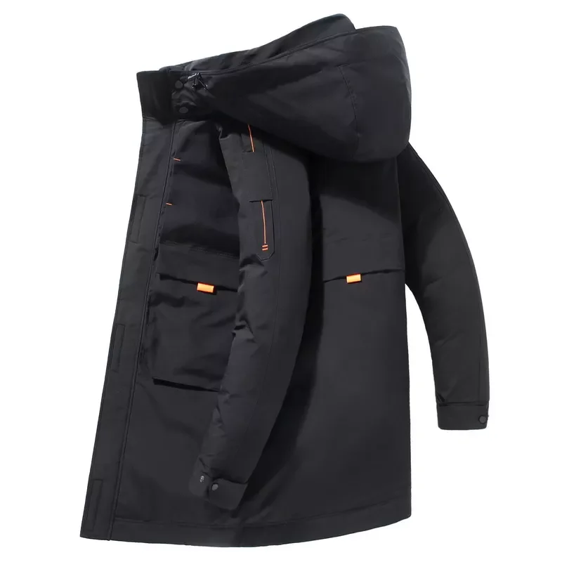 2022New Jacket Men White Duck Down Hooded Warm Down Coats Mens Fashion Long Slim Fit Black Winter Jacket Men Casual Clothing
2022New Jacket Men White Duck Down Hooded Warm Down Coats Mens Fashion Long Slim Fit Black Winter Jacket Men Casual Clothing