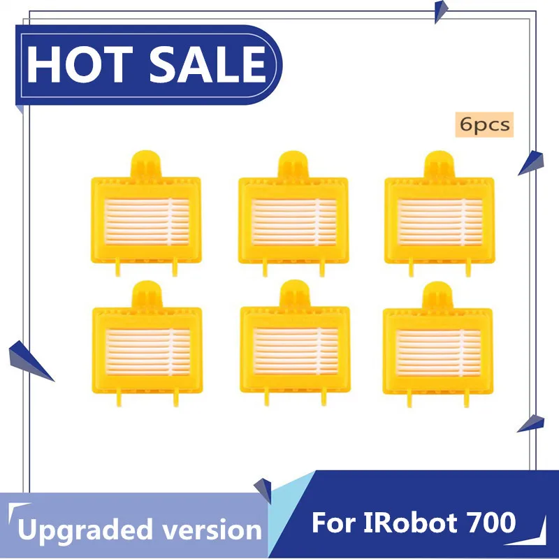 Suitable for IRobot Robot Vacuum Cleaner Accessories 700 Series Universal Filter Element Filter 
Suitable for IRobot Robot Vacuum Cleaner Accessories 700 Series Universal Filter Element Filter