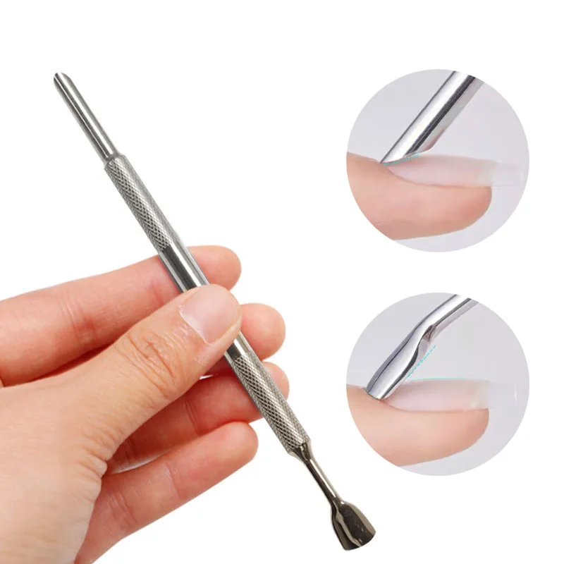 Double-ended Stainless Steel Cuticle Pusher Dead Skin Push Remover For Pedicure Manicure Nail Art Care Tool Nail Art Trimmer
Double-ended Stainless Steel Cuticle Pusher Dead Skin Push Remover For Pedicure Manicure Nail Art Care Tool Nail Art Trimmer
