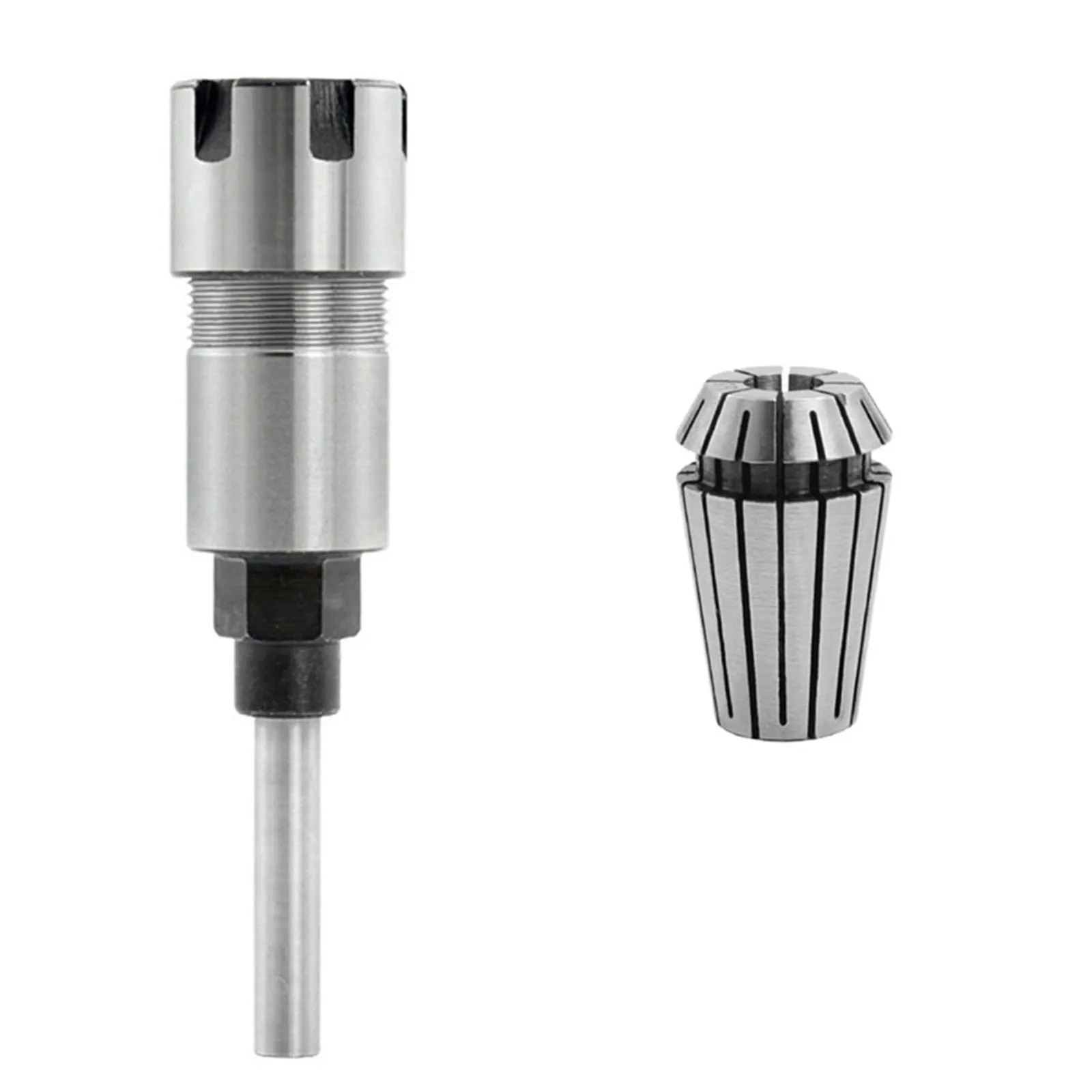 1/4Inch To 1/4inch Shank Carbon Steel Router Bit Extension Rod With 6.5mm ER16 Spring Collet Machinery Tools Accessories
1/4Inch To 1/4inch Shank Carbon Steel Router Bit Extension Rod With 6.5mm ER16 Spring Collet Machinery Tools Accessories