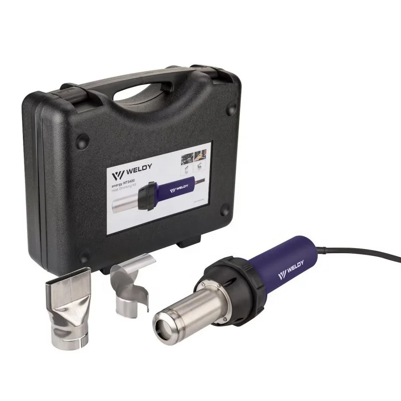 WELDY 3400W Heat Gun 220V Plastic Welding Gun Energy HT3400 Universal Kit Hot Air Hand Tools Hot Air Torch Blast Plastic Welder
WELDY 3400W Heat Gun 220V Plastic Welding Gun Energy HT3400 Universal Kit Hot Air Hand Tools Hot Air Torch Blast Plastic Welder