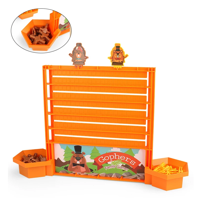 Family Board Groundhog Dig Tunnel Set Logic Thinking Training Educational Multiplayer Interactive Table Desktop Games Kids Toys
Family Board Groundhog Dig Tunnel Set Logic Thinking Training Educational Multiplayer Interactive Table Desktop Games Kids Toys