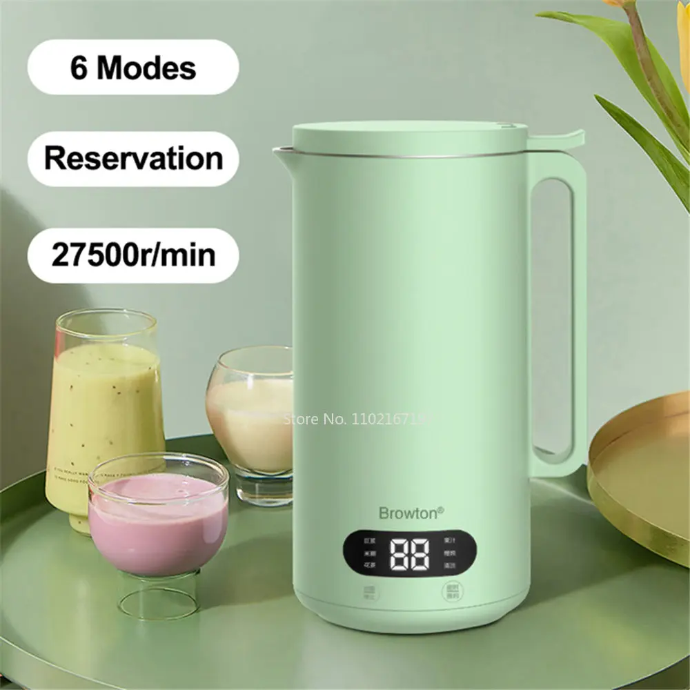 350ML Soybean Milk Machine Small Heating Multifunction Electric Juicer Smart Blender Grinder Automatic Heating Soy Milk Maker
350ML Soybean Milk Machine Small Heating Multifunction Electric Juicer Smart Blender Grinder Automatic Heating Soy Milk Maker