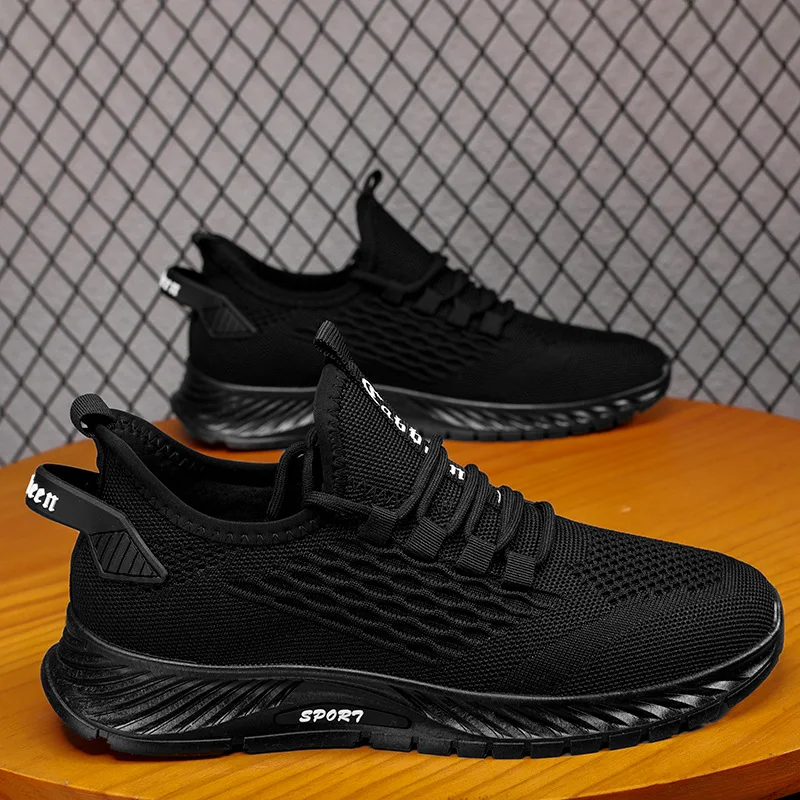 Men's Shoes New Trend Versatile Casual Sports Men's Running Flying Weaving Super Fire Mesh Tide Shoes PU Mesh Increase
Men's Shoes New Trend Versatile Casual Sports Men's Running Flying Weaving Super Fire Mesh Tide Shoes PU Mesh Increase