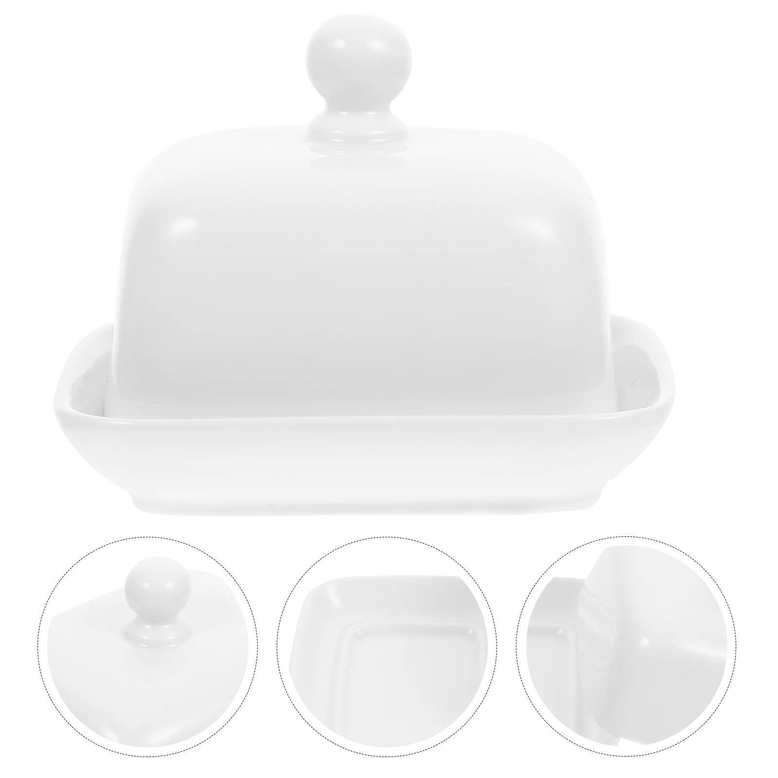 Butter Dish Ceramic Plate Cheese Container Tray Holder Box Dessert French Storage Appetizer Cookie Plates Chicken Sauce Retro
Butter Dish Ceramic Plate Cheese Container Tray Holder Box Dessert French Storage Appetizer Cookie Plates Chicken Sauce Retro
