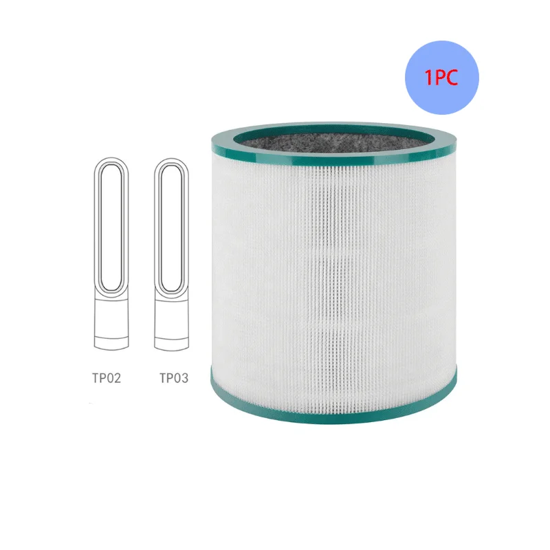 Filter Replacements for Dyson TP01, TP02, TP03, BP01 Desk Purifiers Pure Hot Cool Link Air Purifier HEPA Filter
Filter Replacements for Dyson TP01, TP02, TP03, BP01 Desk Purifiers Pure Hot Cool Link Air Purifier HEPA Filter
