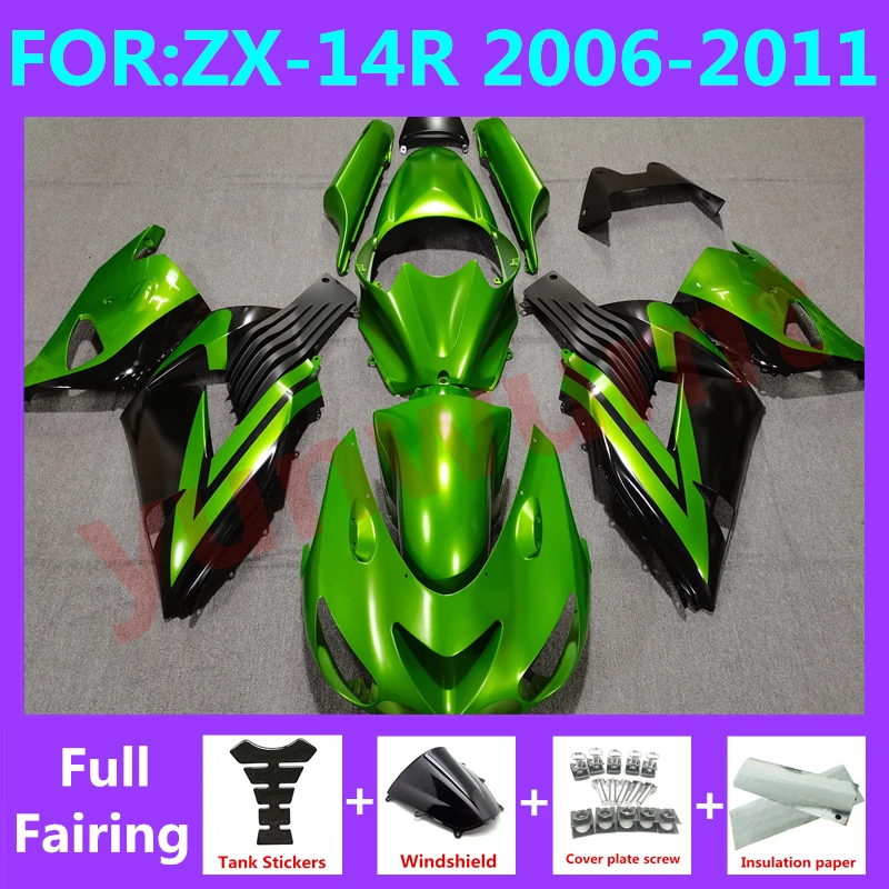 Комплект обтекателей для мотоцикла, Обтекатели для Ninja ZX-14R 2006 2007 2008 2009 2010 2011 ZX14R zx 14r 06 07 08, комплект обтекателей для кузова, черный, зеленый
Комплект обтекателей для мотоцикла, Обтекатели для Ninja ZX-14R 2006 2007 2008 2009 2010 2011 ZX14R zx 14r 06 07 08, комплект обтекателей для кузова, черный, зеленый