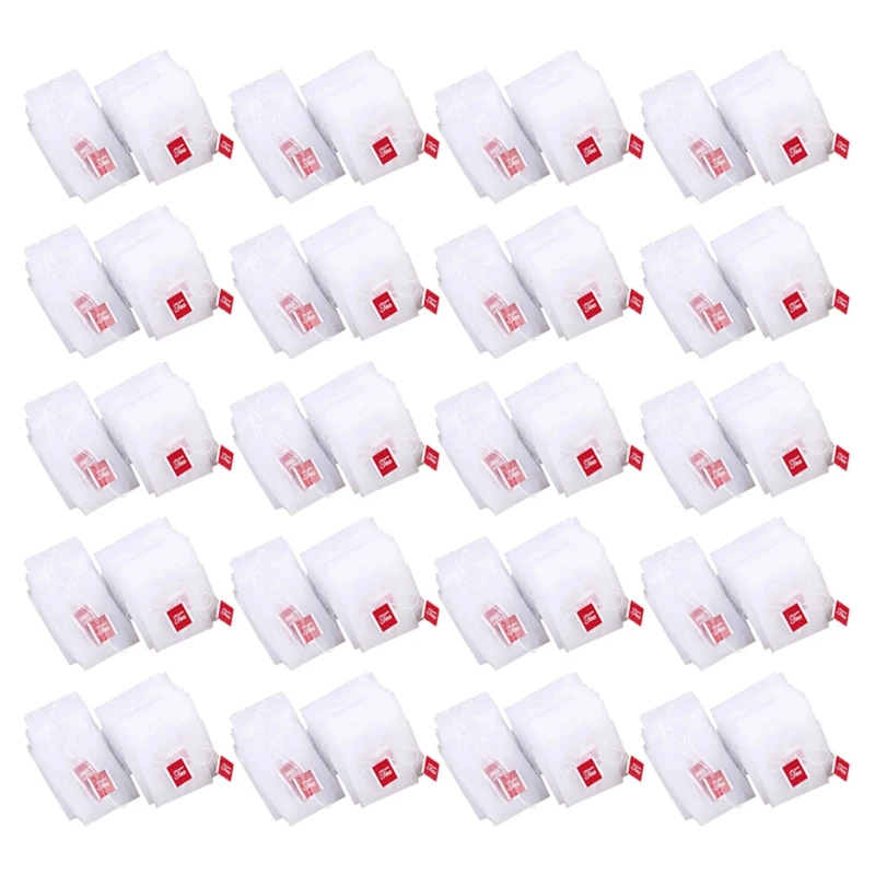 2000Pcs Tea Bag Infuser With String Heal Seal 7 X 6Cm Sachet Filter Paper Nylon Teabags Empty Tea Bags
2000Pcs Tea Bag Infuser With String Heal Seal 7 X 6Cm Sachet Filter Paper Nylon Teabags Empty Tea Bags