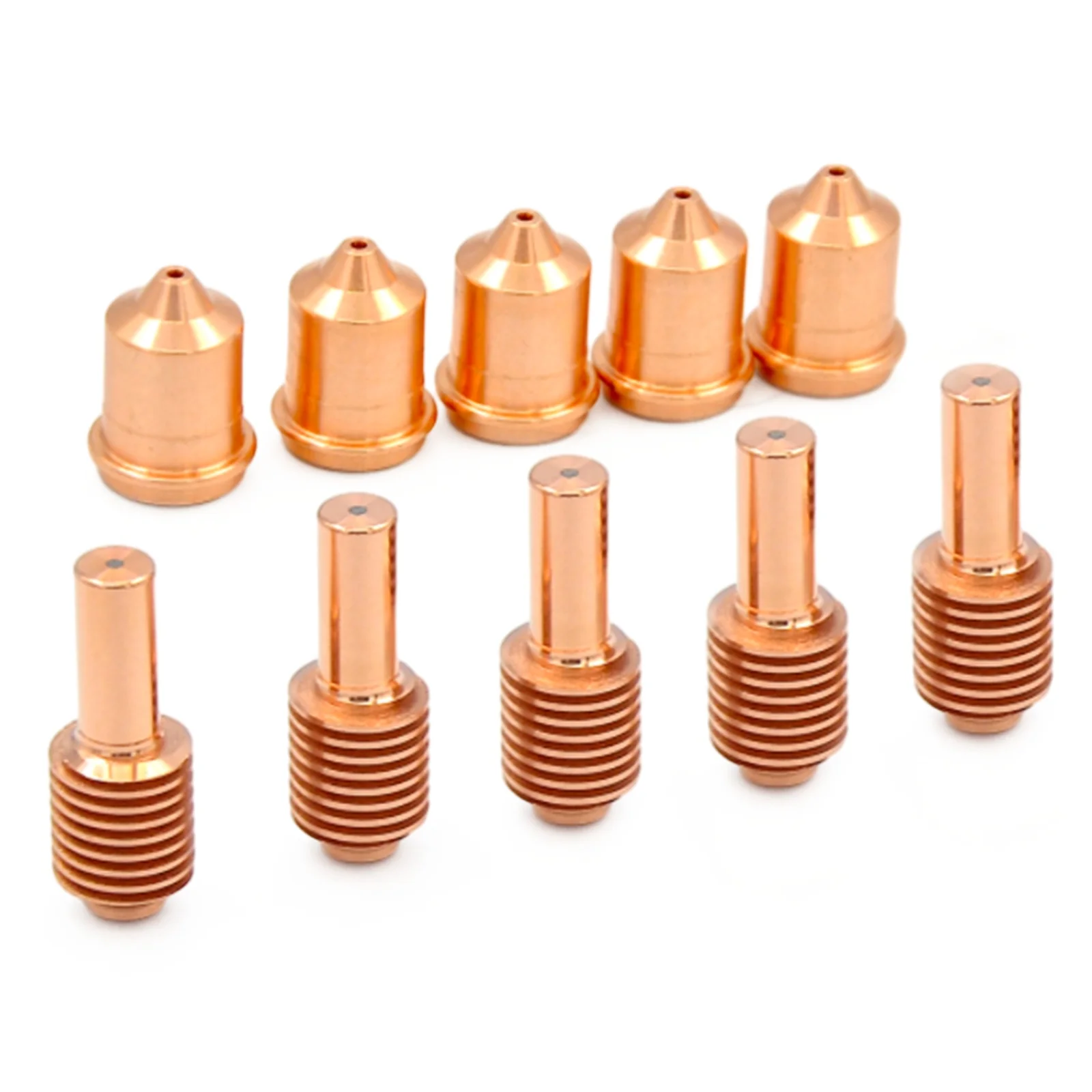 10pcs/set 220671 Nozzle 220669 Electrode Kit For PMX45 T45 M/V Plasma Cutting High Quality Brass Plasma Cutting Consumable
10pcs/set 220671 Nozzle 220669 Electrode Kit For PMX45 T45 M/V Plasma Cutting High Quality Brass Plasma Cutting Consumable