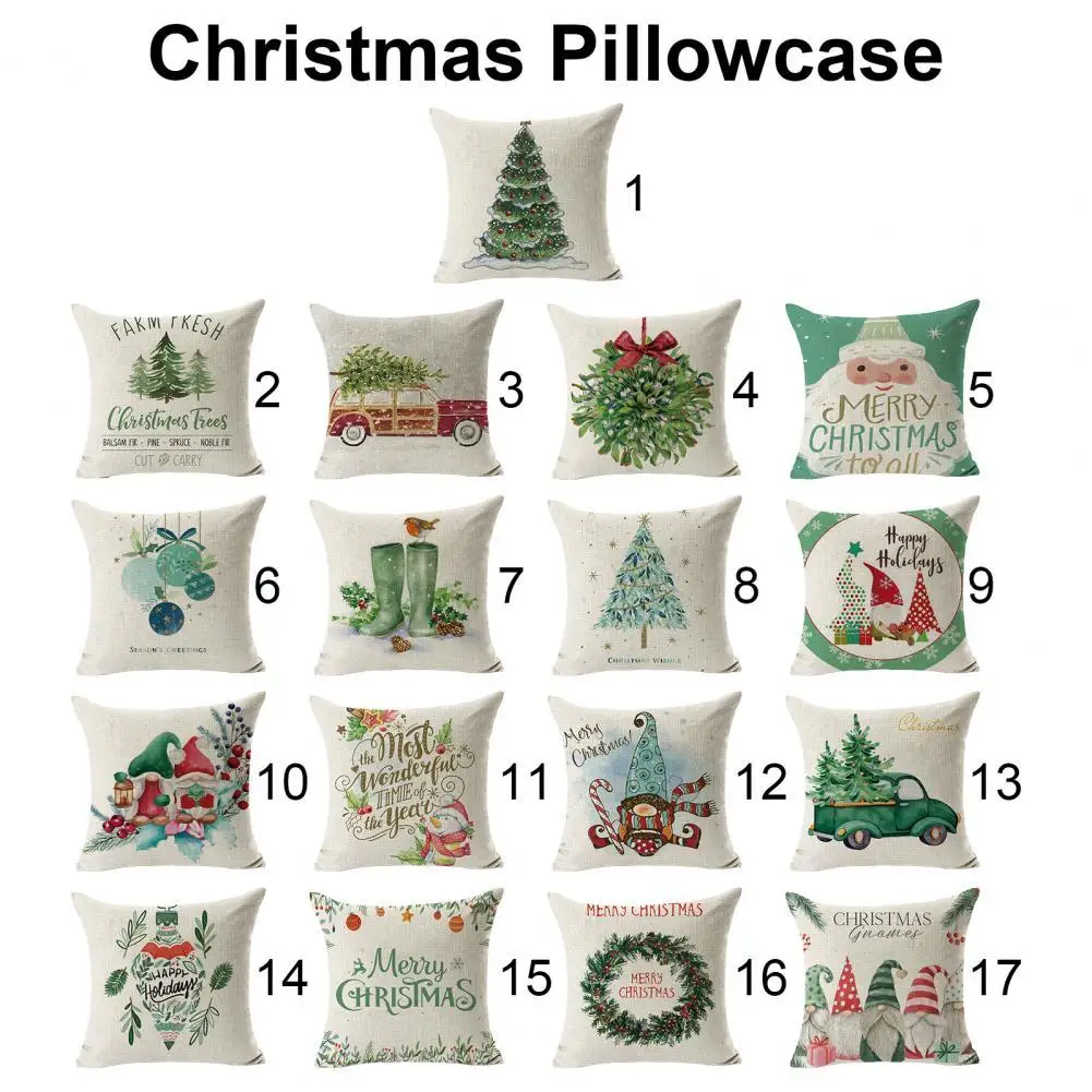 Christmas Pillow Cover Smooth Comfortable Hidden Zipper Pillowcase Christmas Pillowcase Christmas Throw Pillow Cover
Christmas Pillow Cover Smooth Comfortable Hidden Zipper Pillowcase Christmas Pillowcase Christmas Throw Pillow Cover